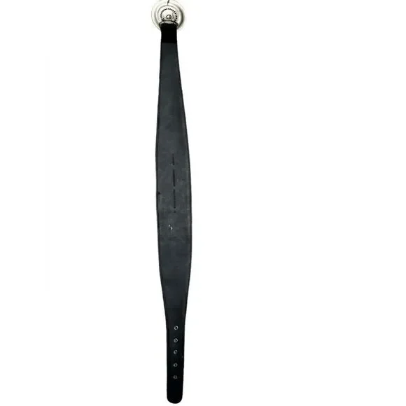 Chicos Leather Velvet Medallion Embellished Belt - Picture 9 of 16